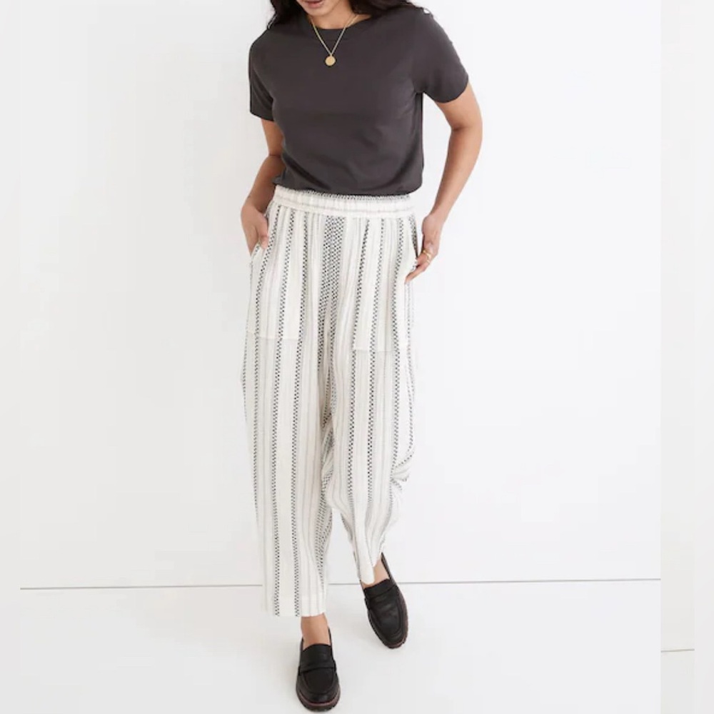 Madewell Lightspun gauzy pull on balloon pants size XS